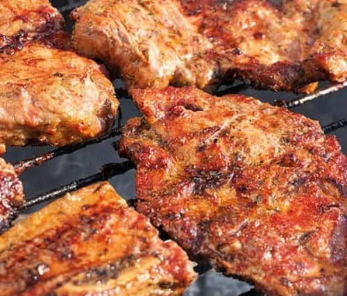 BBQ PUUR VLEES/VIS PAKKETTEN ZONDER TOEBEHOREN