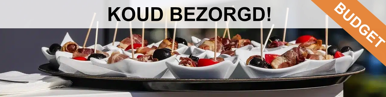 Budget buffet koud op locatie bezorgd